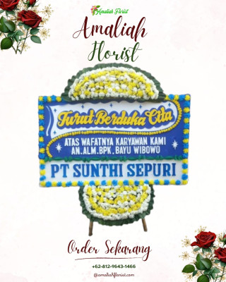 Papan Bunga Duka di Jampirejo