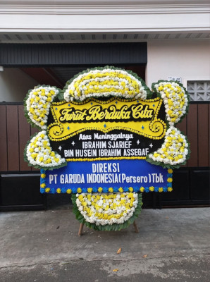 Papan Bunga Duka di Jampirejo